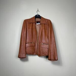 Caransa Quilted leather Jacket